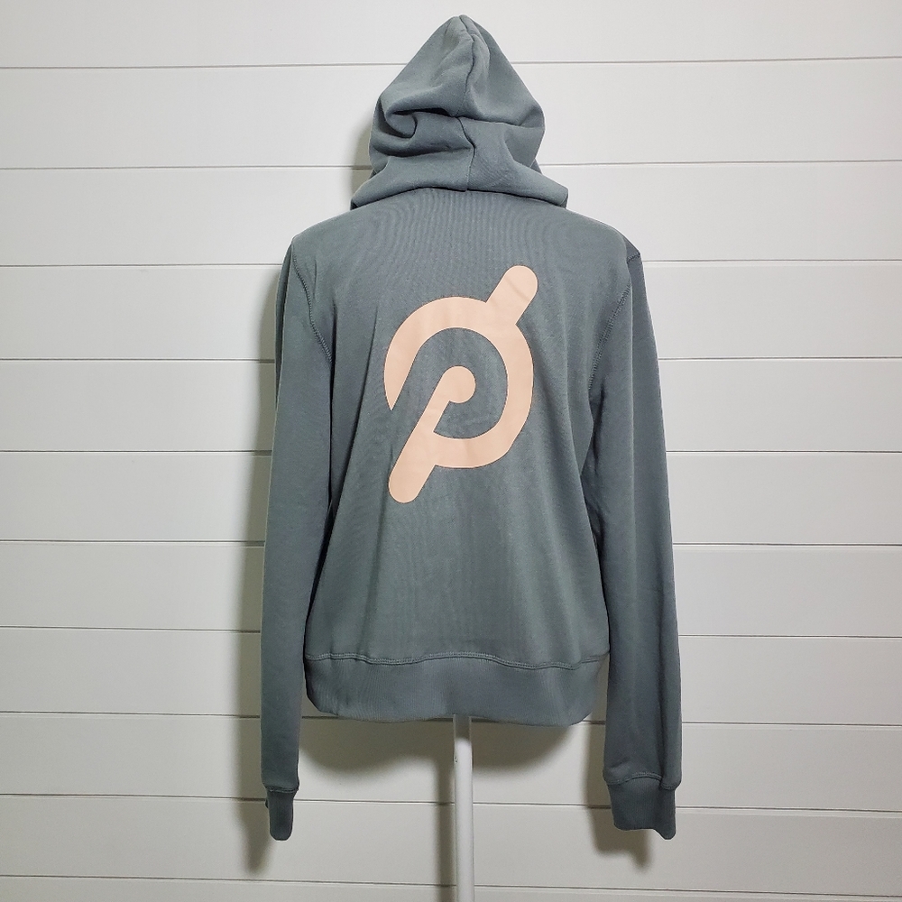 Peloton Stronger Together Gray Zip-Up Hoodie Women’s Size M